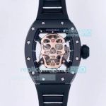 JB Factory Richard Mille Skull Tourbillon Watch Swiss Replica RM52-01 Watch